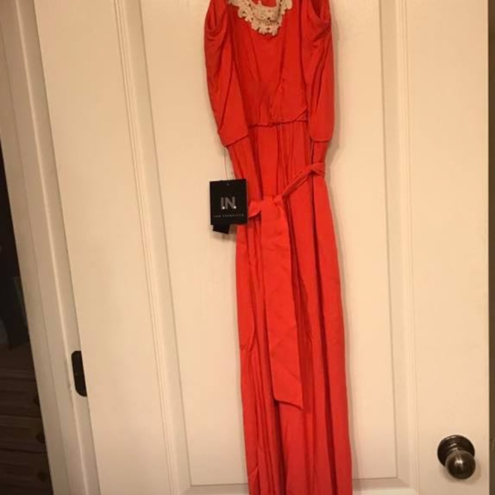 Orange dress